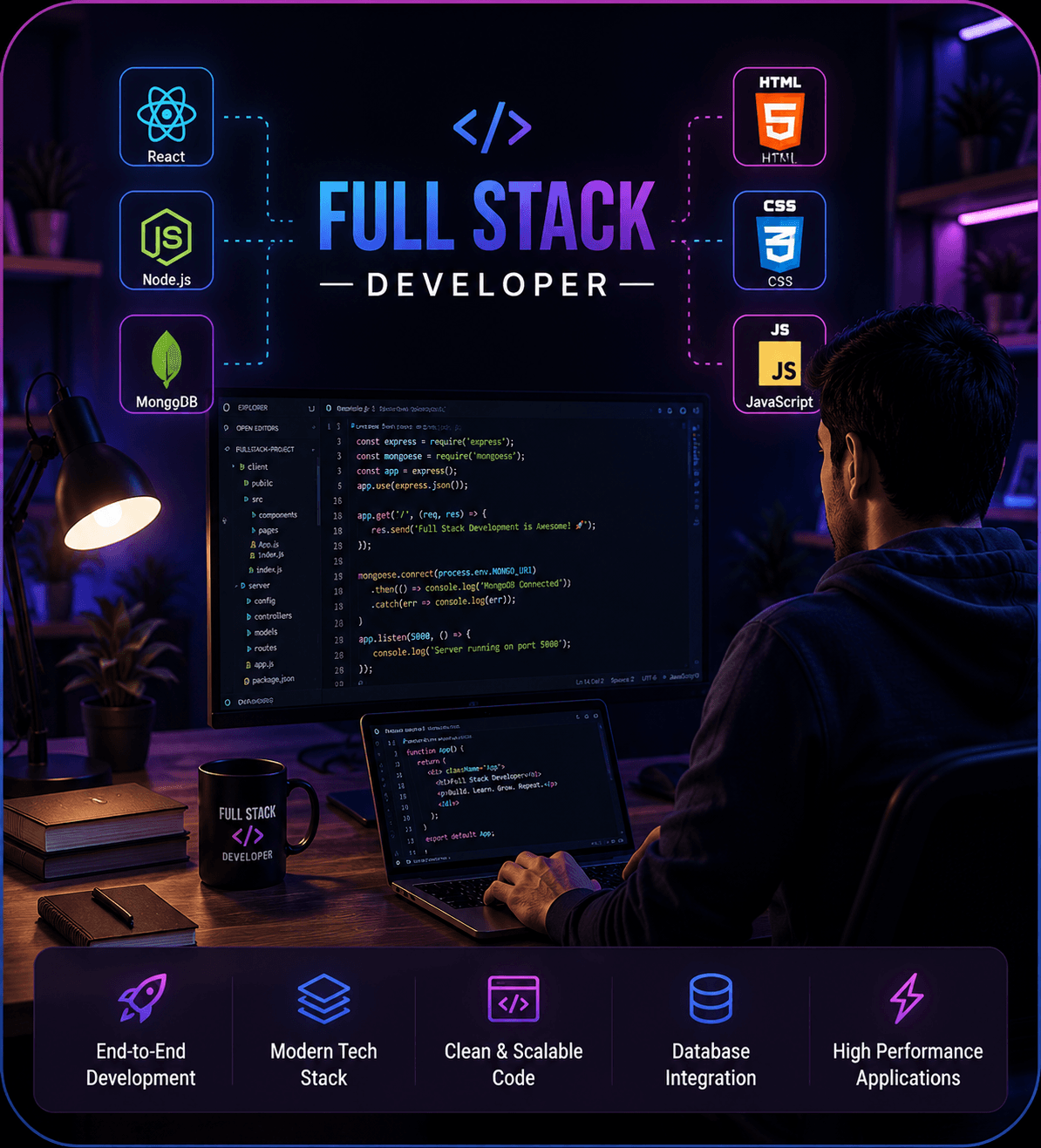 Full Stack development company achievements
