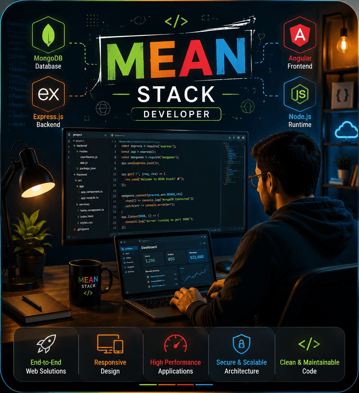 MEAN Stack development company achievements