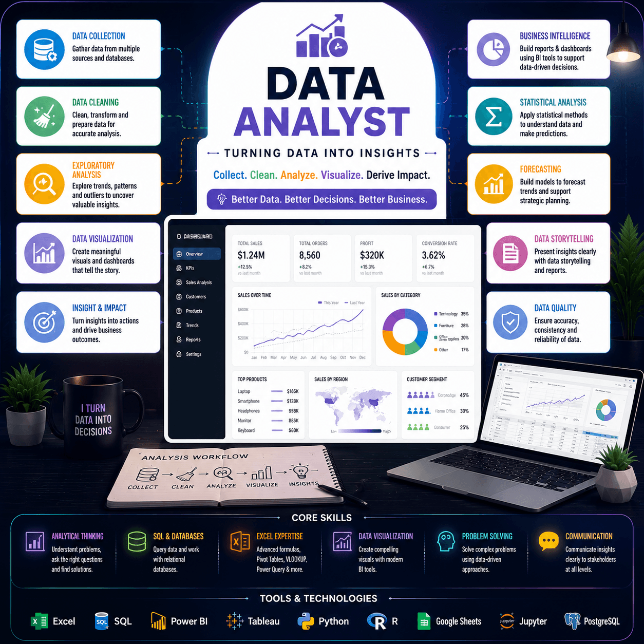 Data Analysts development company achievements