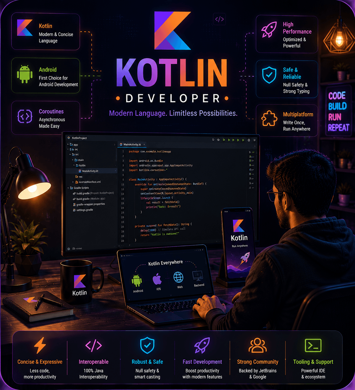 Kotlin development company achievements