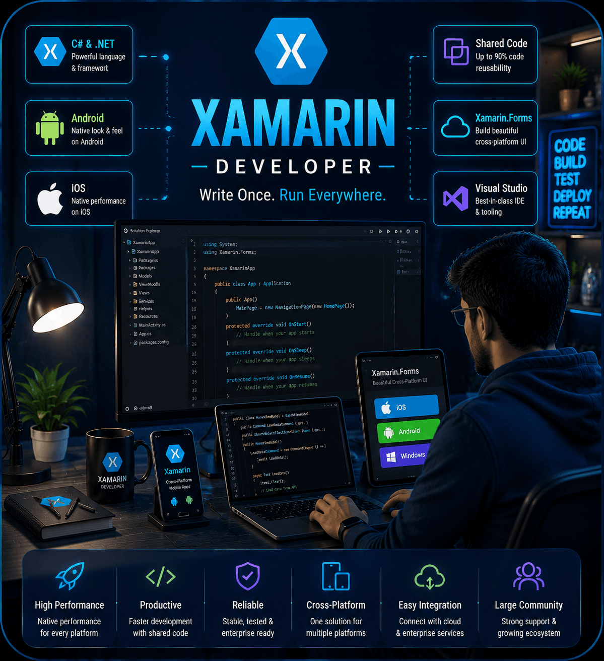 Xamarin development company achievements